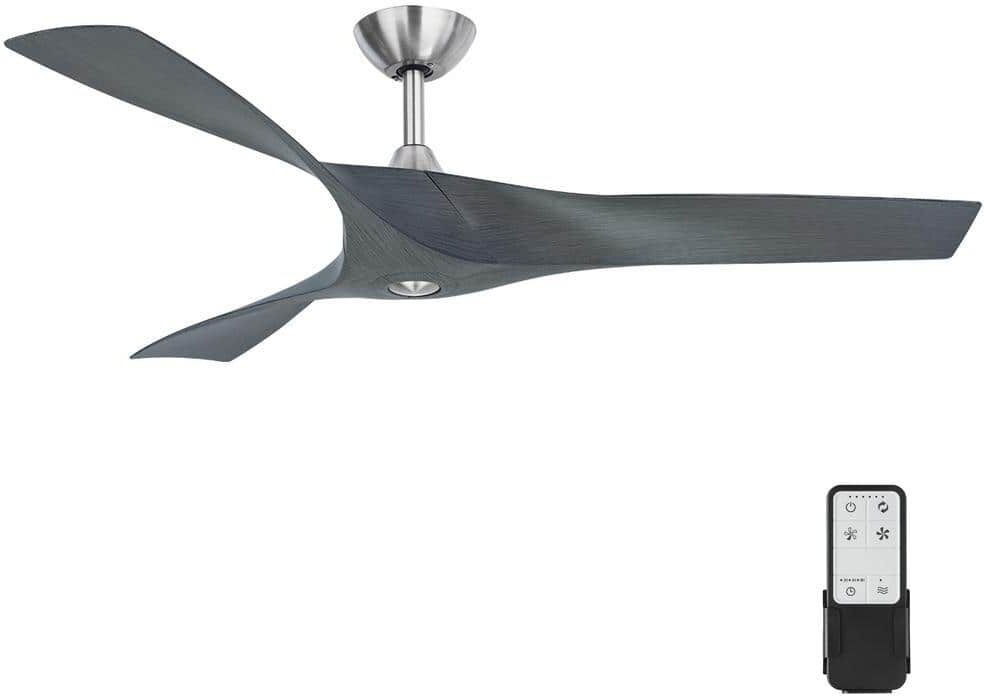 Home Decorators Collection Wesley 52 in. Graywood Ceiling Fan with Remote Control