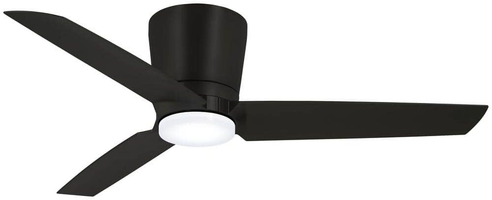 MINKA-AIRE Pure 48 in. Integrated LED Indoor Coal Ceiling Fan with Light Kit with Wall Control