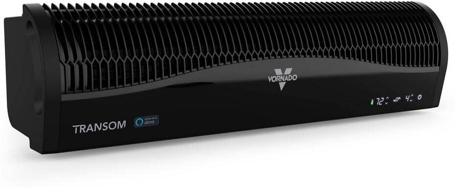 Vornado Transom AE 26 in. 4-Speeds Window Fan with Alexa Reversible Exhaust Mode Weather Resistant Case Whole Room