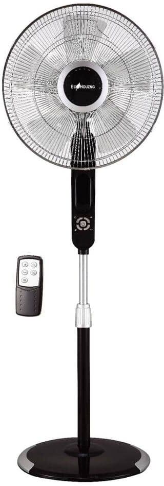 Ecohouzng 16 in. Digital Oscillating Stand Fan