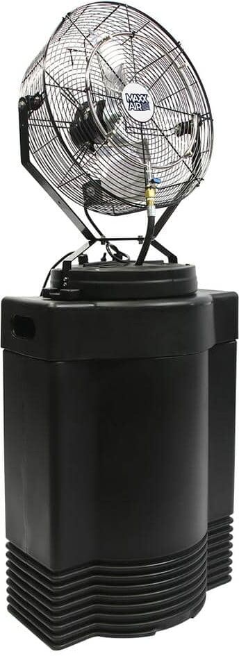 Maxx Air 18 in. 3-Speed Hi-Pressure Misting Fan with 40 Gallon Tank