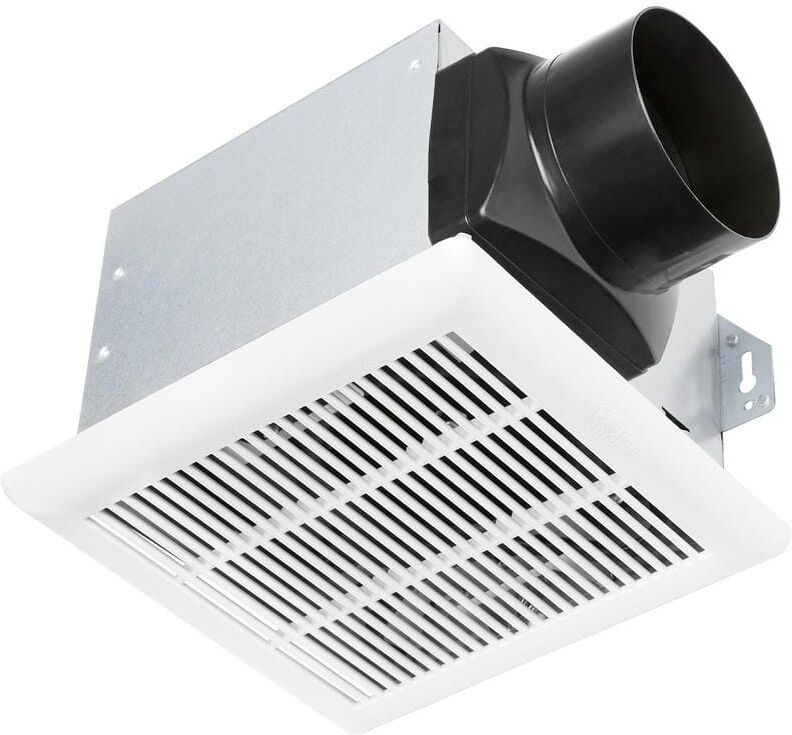 Hampton Bay 80 CFM Ceiling Mount Roomside Installation Bathroom Exhaust Fan, ENERGY STAR