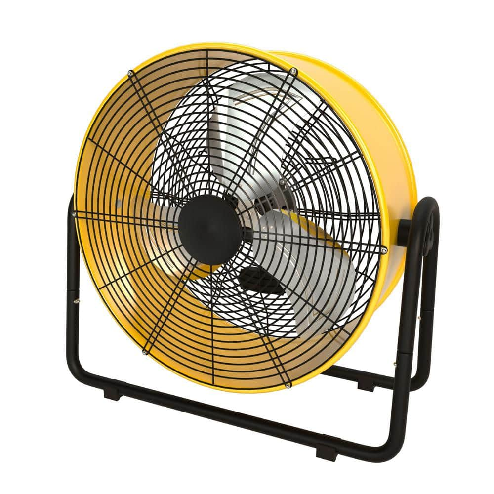 dubbin 20'', 115v 60Hz, 130W, 3-Speed Heavy Duty Metal Industrial Drum Fan