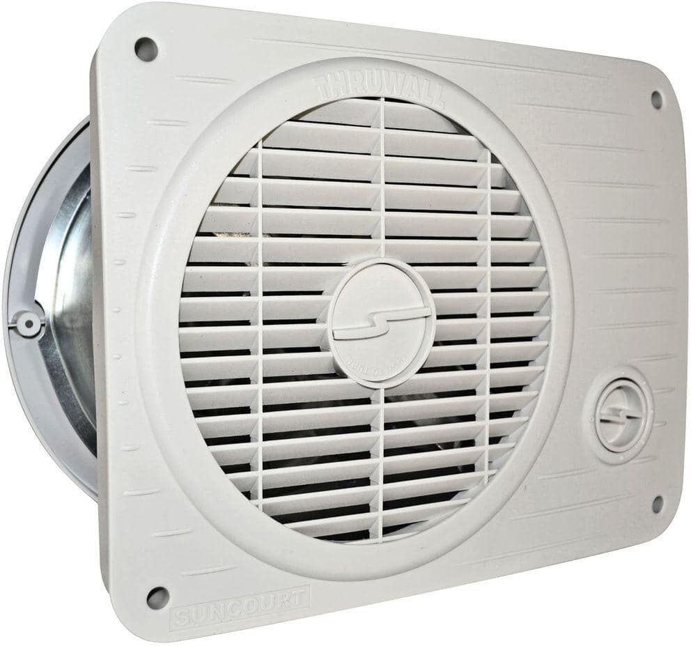 Suncourt Thru Wall Fan Hardwired Variable Speed