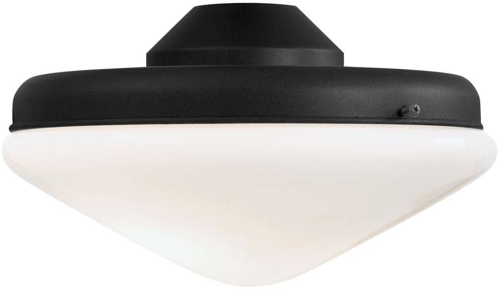 MINKA-AIRE Aire 2-Light Ceiling Fan LED Textured Black Universal Light Kit