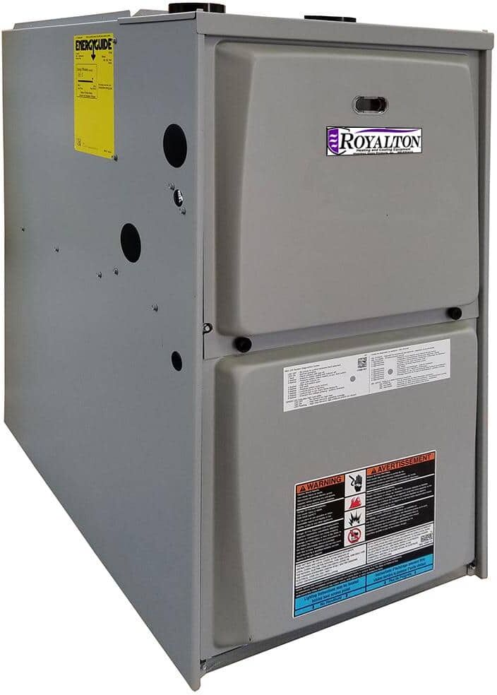 ROYALTON 66,000 BTU 95% AFUE Single-Stage Upflow/Horizontal Forced Air Natural Gas Furnace with ECM Blower Motor