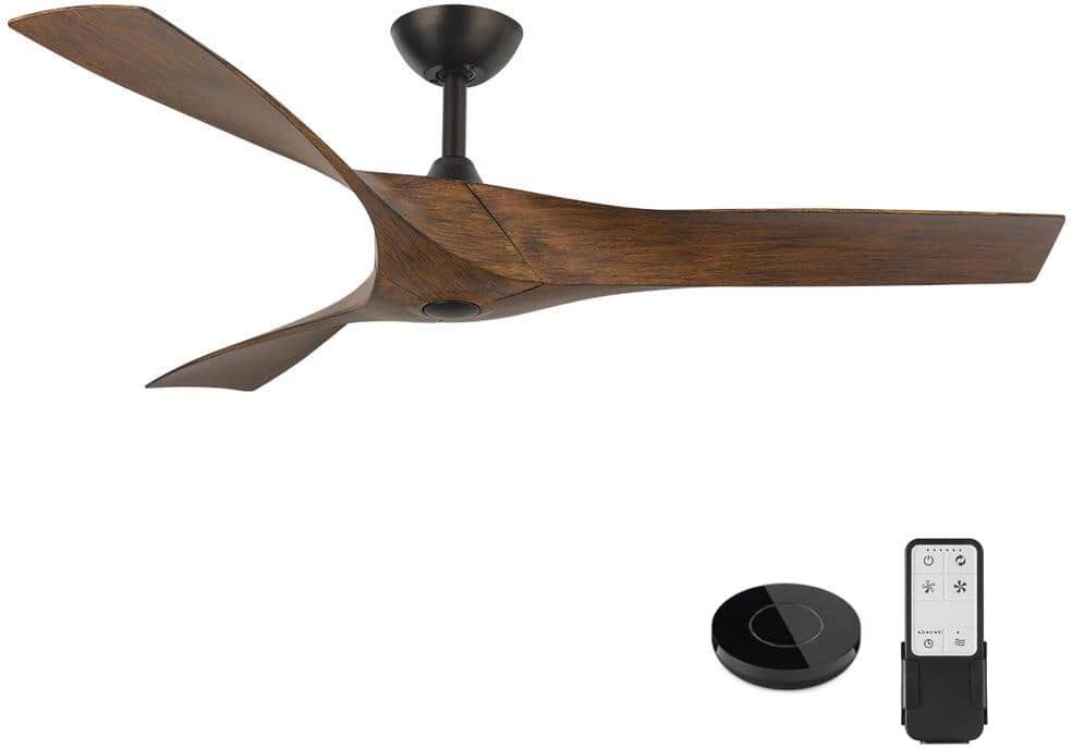 Home Decorators Collection Wesley 52 in. Indoor/Outdoor Oil Rubbed Bronze DC Motor Ceiling Fan with Remote Control Works with Google and Alexa