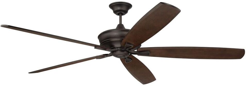 CRAFTMADE Santori 72 in. Espresso Finish Ceiling Fan w/Remote Control, Smart Wi-Fi Enabled, works with Alexa & Smart Home Devices