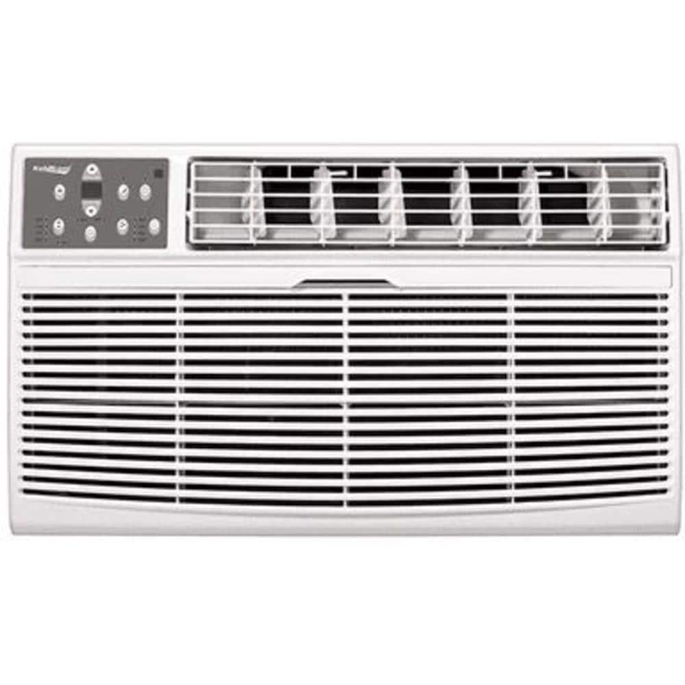 Koldfront 10,000 BTU 115-Volt Through-the-Wall Air Conditioner Cools 450 Sq. Ft. with remote in White