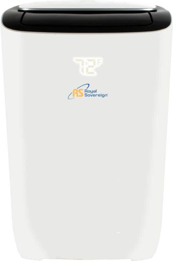 ROYAL SOVEREIGN 6,000 BTU Portable Air Conditioner Cools 450 Sq. Ft. with Dehumidifier and Remote in White