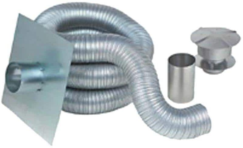 Z-Flex 5 in. X 35 ft. Gas Aluminum Chimney Liner Kit