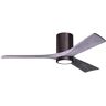 Irene-3HLK 52 in. Integrated LED Indoor/Outdoor Brushed Bronze Ceiling Fan with Remote and Wall Control Included