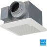 Panasonic Whisper Choice DC Pick-A-Flow 80/110 CFM Ceiling Bathroom Exhaust Fan with Flex-Z Fast Bracket