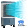 VEVOR Evaporative Air Cooler 1400 CFM 84° Oscillating Swamp Cooler with 3 Speeds 5 Gal. Portable Air Cooler for 550 Sq.ft