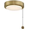 FANIMATION Antique Brass Ceiling Fan Dimmable LED Light Kit