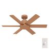 Hunter Kennicott 44 in. Outdoor Terracotta Ceiling Fan with Wall Control For Patios or Bedrooms