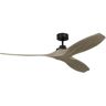 Generation Lighting Collins 60 in. Indoor/Outdoor Aged Pewter Smart Ceiling Fan with Remote Control and Reversible Motor