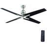 Home Decorators Collection Virginia Highland 56 in. Indoor Brushed Nickel Ceiling Fan with Remote Control