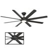 Modern Forms Hydra 80 in. LED Indoor/Outdoor Bronze 8-Blade Smart Ceiling Fan with 3000K Light Kit and Wall Control