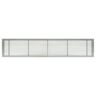 Architectural Grille AG10 Series 6 in. x 42 in. Solid Aluminum Fixed Bar Supply/Return Air Vent Grille, Brushed Satin
