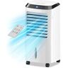 Paris Rhône 30 in. 4-Fan Speeds Tower Fan Cooler in White with Dual Smart Controls