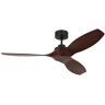 Generation Lighting Collins 52 in. Smart Ceiling Fan in Midnight Black with Remote