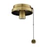 FANIMATION Antique Brass Ceiling Fan Low Profile LED Light Kit