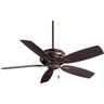 MINKA-AIRE Timeless 54 in. Indoor Dark Brushed Bronze Ceiling Fan