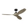 Generation Lighting Collins 52 in. Smart Ceiling Fan in Aged Pewter with Remote