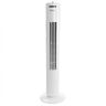 Holmes 31 in. Oscillating Tower Fan with 3 Speed Settings in White