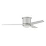 CRAFTMADE Cole 52 in. Indoor/Outdoor Painted Nickel Ceiling Fan with Integrated LED Light and Remote/Wall Control Included