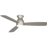 FANIMATION Hugh 52 in. Integrated LED Indoor/Outdoor Brushed Nickel Ceiling Fan with Light Kit and Remote Control