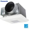 Panasonic WhisperGreen Select Pick-A-Flow 110/130/150 CFM Exhaust Fan LED Light Flex-Z Fast Install bracket 6 in. duct adapter