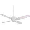 MINKA-AIRE New Era 52 in. Indoor White Ceiling Fan with Remote Control