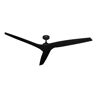 TroposAir Evolution 72 in. Indoor/Outdoor Matte Black Ceiling Fan with Remote Control