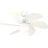 Westinghouse Turbo Swirl 30 in. LED White Ceiling Fan with Light Kit