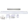 AUX 3.5 in. x 6.5 ft. LineSet Cover Tubing Kits for Central Air Conditioner, Ductless Mini Split Air Conditioner