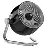 Vornado Pivot3 5.8 in. 3-Speed Personal Fan Air Circulator with Pivoting Axis, Black