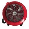 iLIVING Explosion Proof 12 in. Ventilation Floor Fan, With 550-Watt, 2720 CFM, Red