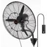 VEVOR Wall-Mount Misting Fan 24 in. 3-speed High Velocity Max. 7000 CFM Waterproof Oscillating Industrial Wall Fan