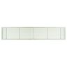 Architectural Grille AG20 Series 6 in. x 24 in. Solid Aluminum Fixed Bar Supply/Return Air Vent Grille, White-Matte