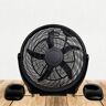 Cesicia Versatile 20 in. 3 Fan Speeds Floor Fan in Black