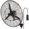 VEVOR Wall-Mount Misting Fan 30 in. 3-Speed High Velocity Max. 9500 CFM Waterproof Oscillating Industrial Wall Fan