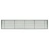 Architectural Grille AG20 Series 6 in. x 24 in. Solid Aluminum Fixed Bar Supply/Return Air Vent Grille, Brushed Satin