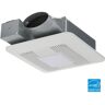 Panasonic WhisperThin DC LED Pick-A-Flow 80 -100 CFM Ceiling/Wall Bathroom Exhaust Fan, 3-3/8 in. Low Profile Housing