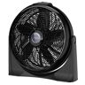 Lasko 20 in. 3 Speeds Cyclone Floor Fan in Black with 90 Degrees Tilt Adjustment, Built-In Carry Handle, Wall Mountable