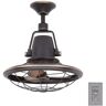 Home Decorators Collection Bentley II 18 in. Indoor/Outdoor Tarnished Bronze Oscillating Ceiling Fan with Wall Control