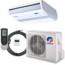 GREE 18,000 BTU 1.5 Ton Inverter Floor/Ceiling Cassette Ductless Mini Split Air Conditioner with Heat Pump 230V