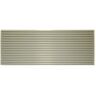 Amana 16 in. x 42 in. Extruded Aluminum Architectural Louvered Grille with Baked-On Paint