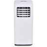 Costway 5,000 BTU Portable Air Conditioner Cools 200 Sq. Ft. with Dehumidifier, Window Kit and Remote in White